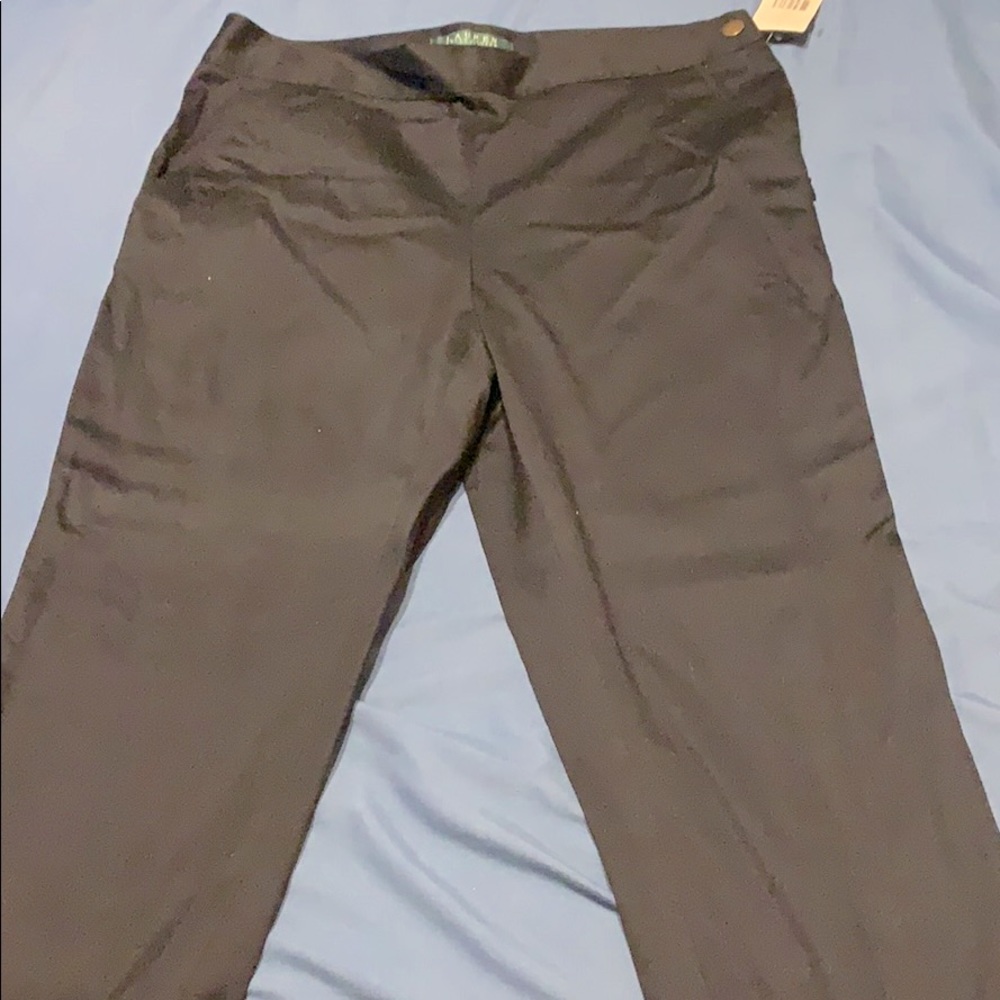 Women’s Black slacks. Size 4P, Lauren